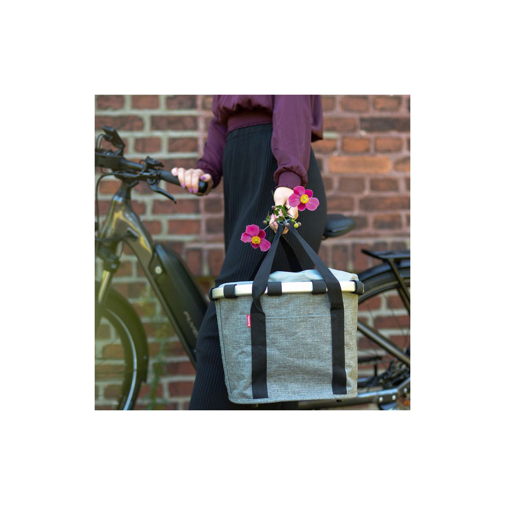 Klickfix - Klickfix reisenthel mandtas 15l twist zilver