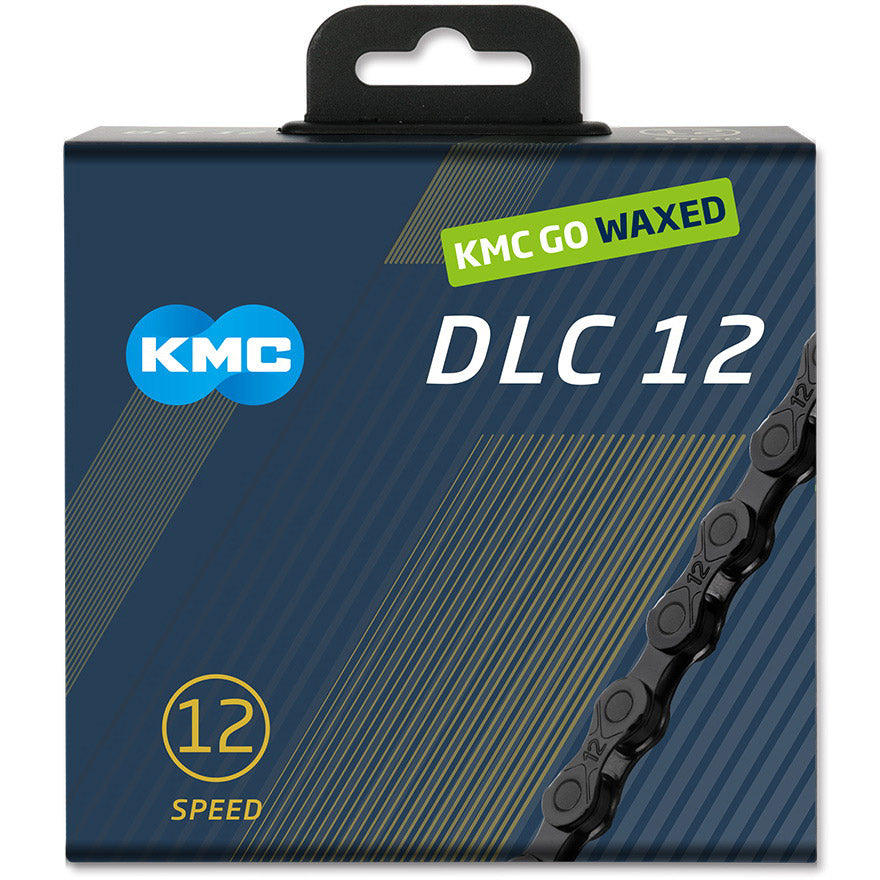 Kmc ketting dlc12 12v 126l waxed zwart