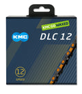 Kmc dlc12 waxed 126 links 12-speed chain