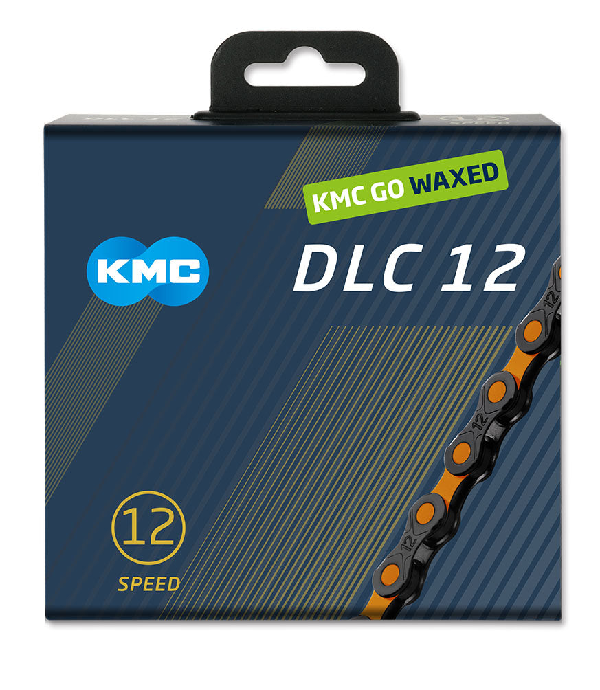 Kmc dlc12 waxed 126 links 12-speed chain