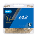 Kmc e12 ti-n gold 130 -glides 12-speed e-bike