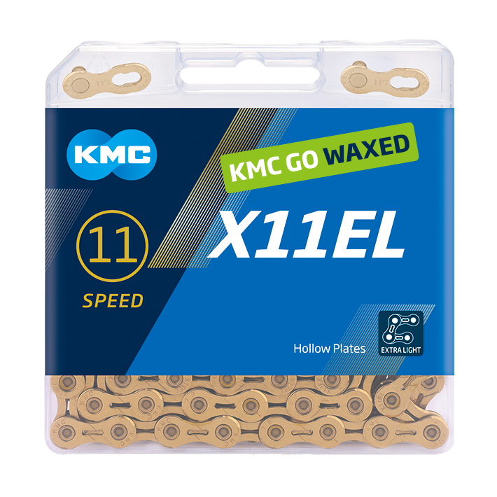 KMC - X11el waxed - ti-n - gold