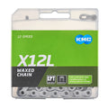 KMC - ketting x12l 12v 126l waxed zilver