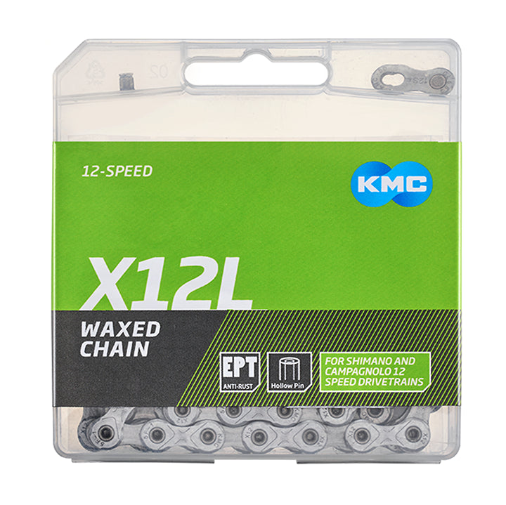 KMC - ketting x12l 12v 126l waxed zilver