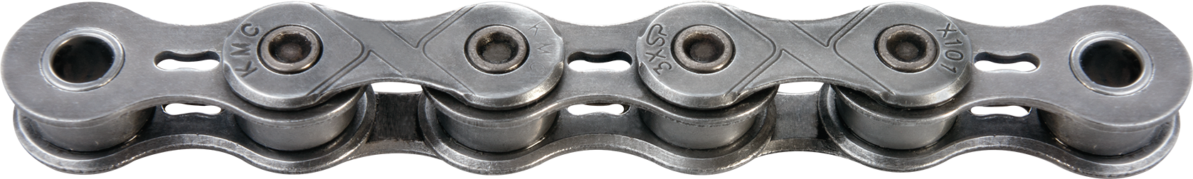 Kmc chain e101 ept 5-link 1 2 x 1 8 112gl waxed