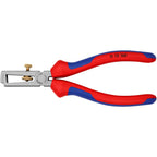 Knipex afstriptang gepolijst comfort 160 mm (rood blauw)
