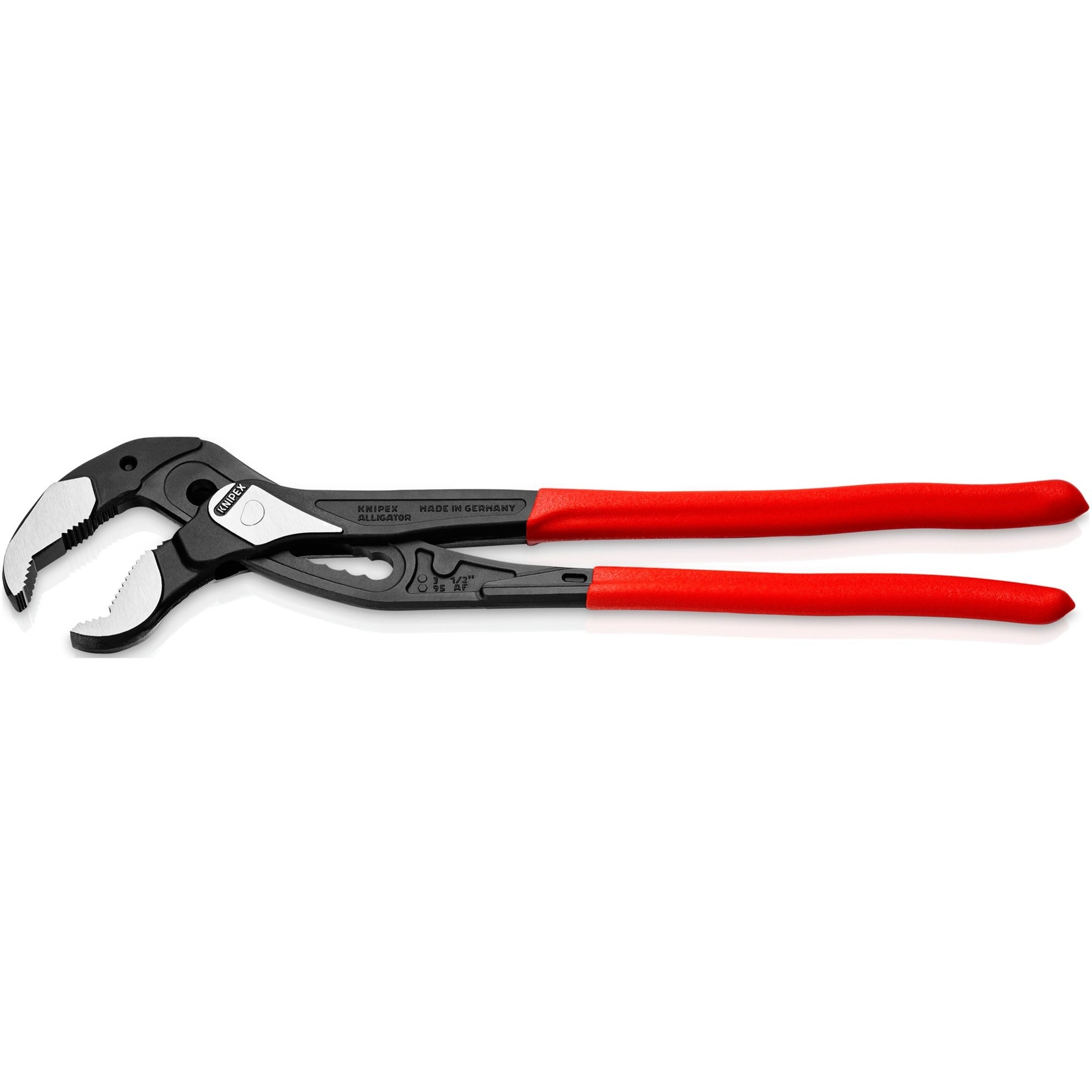 Knipex alligator xl waterpomptang 8801400 zweedse- waterpomp-tang (zwart rood, 400 mm)