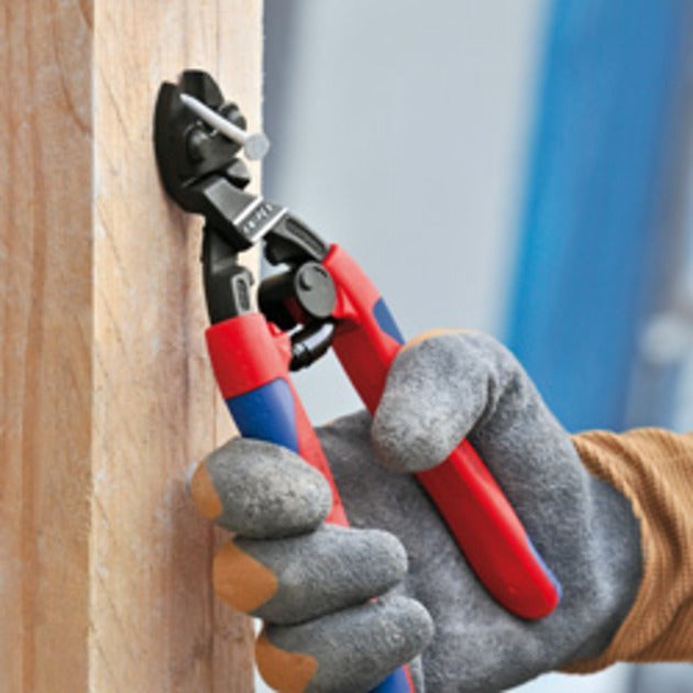 Knipex boutensnijtang cobolt 20° gebogen kop - 7122200