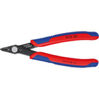 Knipex electronic super knips 78 31 125 elektronica-tang (blauw)