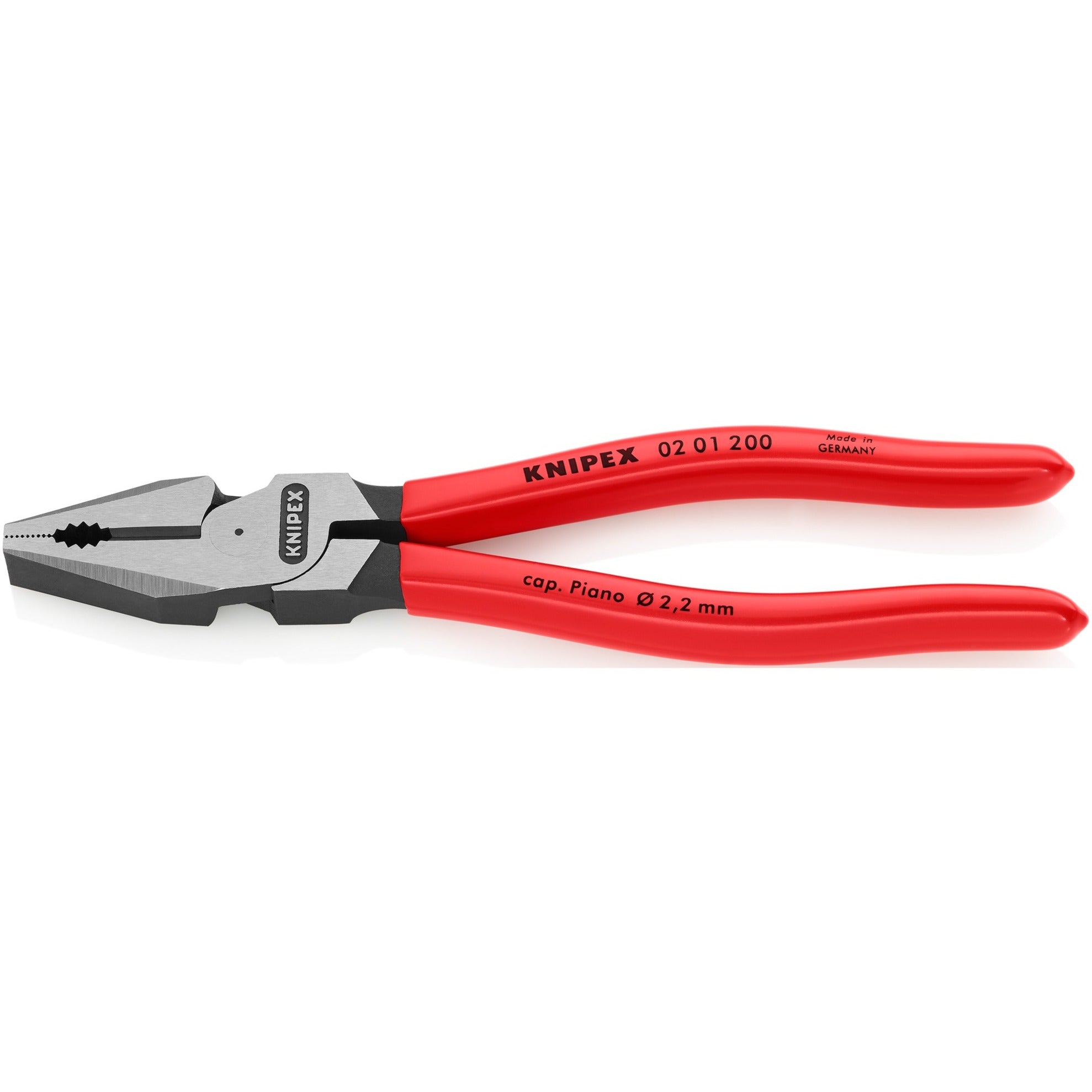 Knipex kracht-kombitang 200 mm combinatietang (rood)