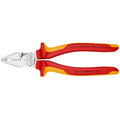 Knipex kracht-kombitang 02 06 180 vde combinatietang (rood geel, lengte 180mm)