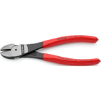 Knipex kracht-zijsnijtang 74 01 180 kniptang (rood)