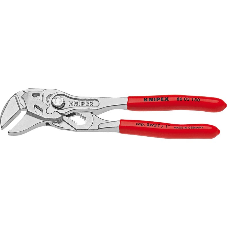 Knipex mini-tangenset in gereedschapsriemtas 002072v (rood zwart, 2-delig)