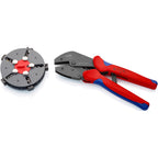 Knipex multicrimp krimptang 973302 (rood blauw)