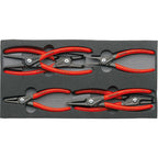 Knipex precisie-borgveertangenset 002001v02 (6-delig)