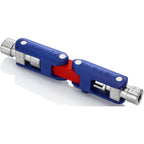 Knipex schakelkastsleutel doublejoint 00 11 06 v03 dopsleutel (blauw rood)