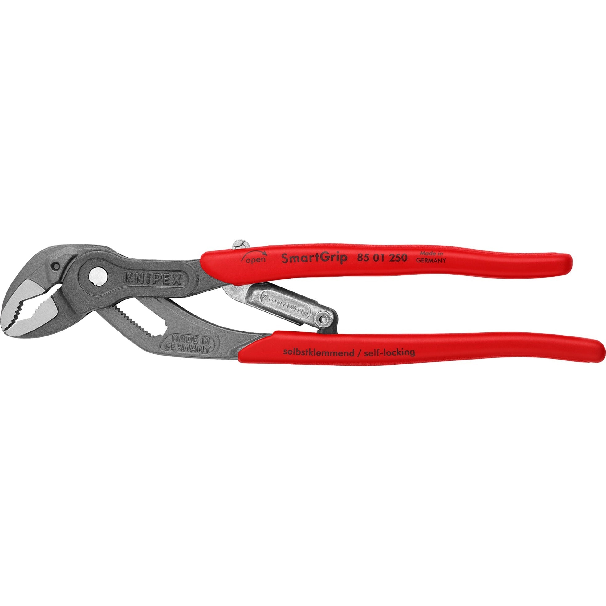 Knipex smartgrip waterpomptang 8501250 zweedse- waterpomp-tang (rood)
