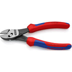 Knipex twinforce zijsnijtang 7372180 kniptang (rood blauw)