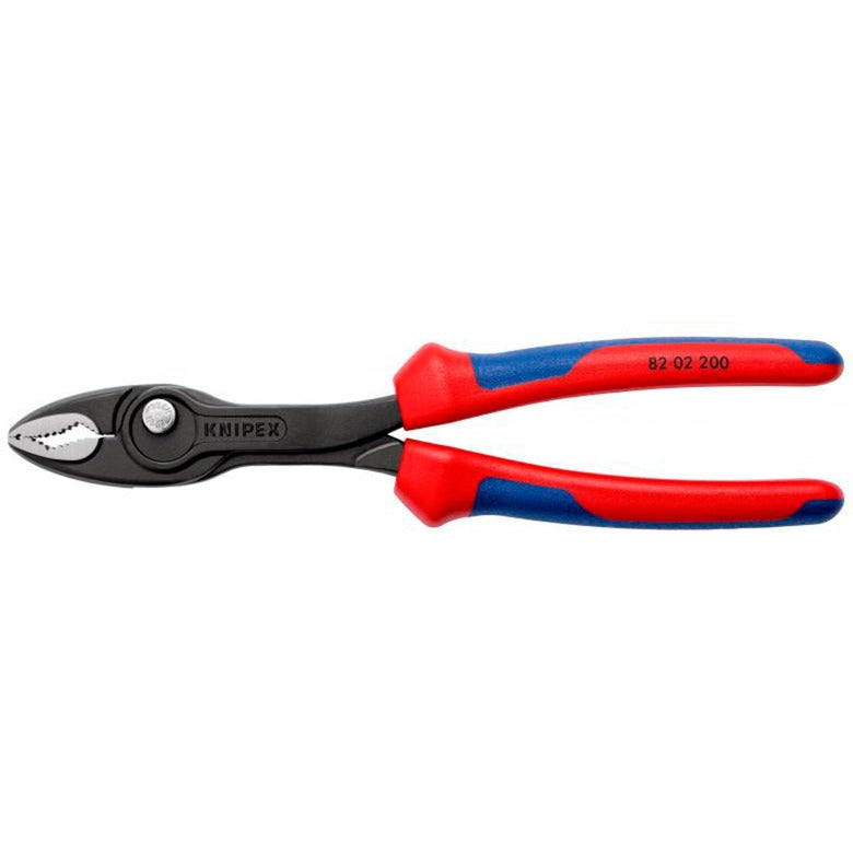 Knipex twingrip voorgrijptang 82 02 200 (rood blauw)