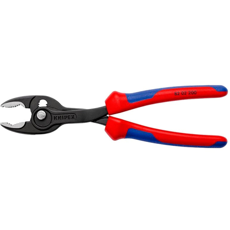 Knipex twingrip voorgrijptang 82 02 200 (rood blauw)