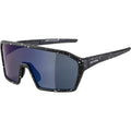 Alpina - sports sportbril ram q-lite blauwe spiegellens zwart