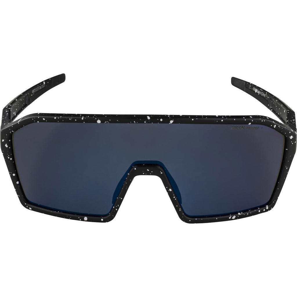 Alpina - sports sportbril ram q-lite blauwe spiegellens zwart
