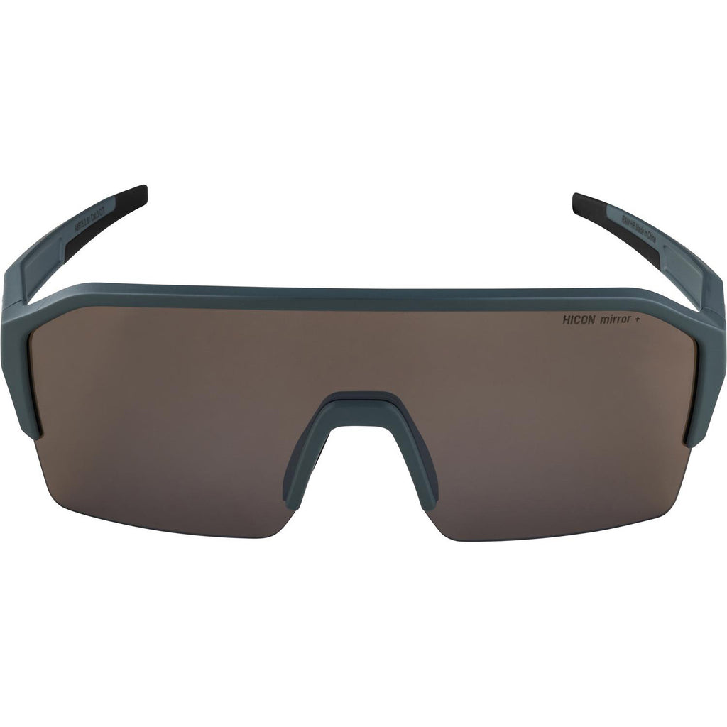 Alpina sport sportbril ram hr q-lite zilv. spiegellens blauw