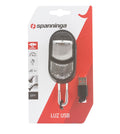 Spanninga - koplamp luz xb usb met lamphaak zwart