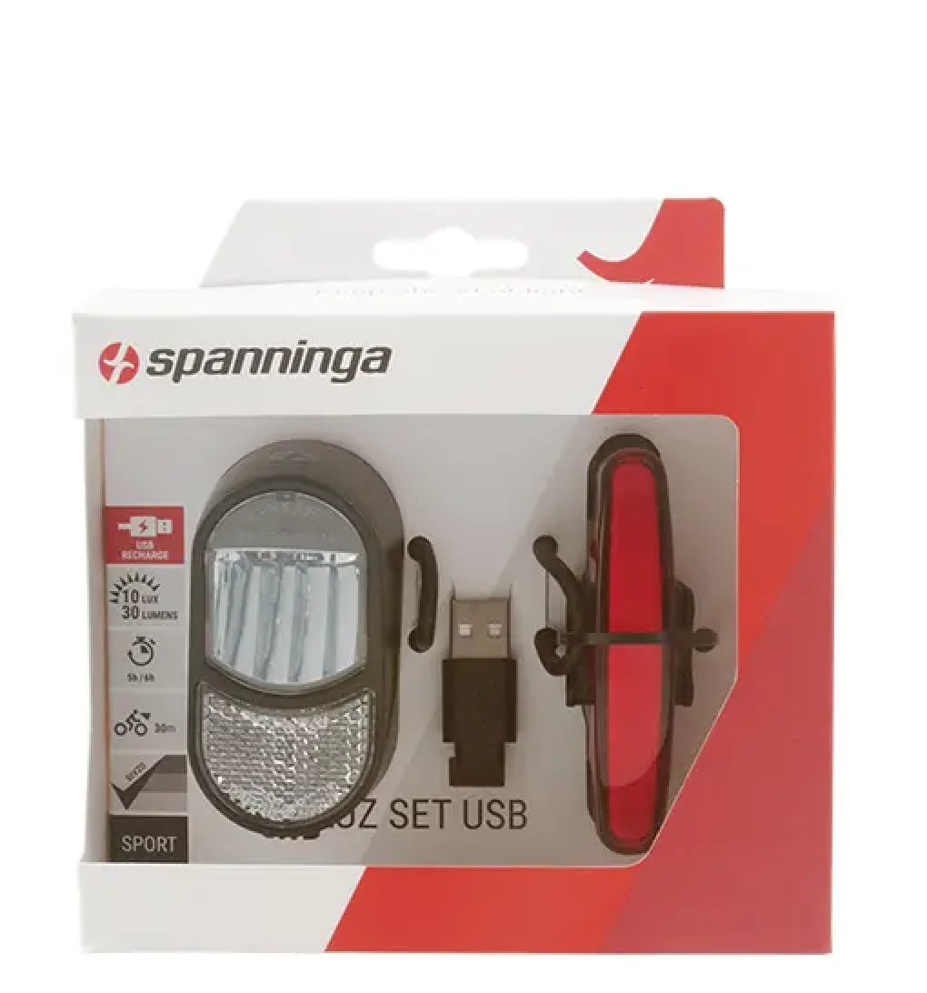 Spanninga - verlichtingsset luz usb + arco usb