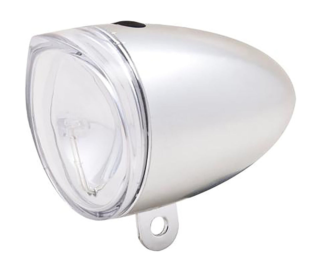 Phare Spanninga Trendo Xb chromé 3xAA batt. 15 Lux