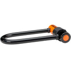 Kryptonite evolution lite mini-6 beugelslot fiets – art-2 – slot voor (elektrische) fietsen – lichtgewicht – 7x15,2 cm – oranje