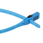 Kryptonite - Kryptonite kabelslot code click lock combo blauw