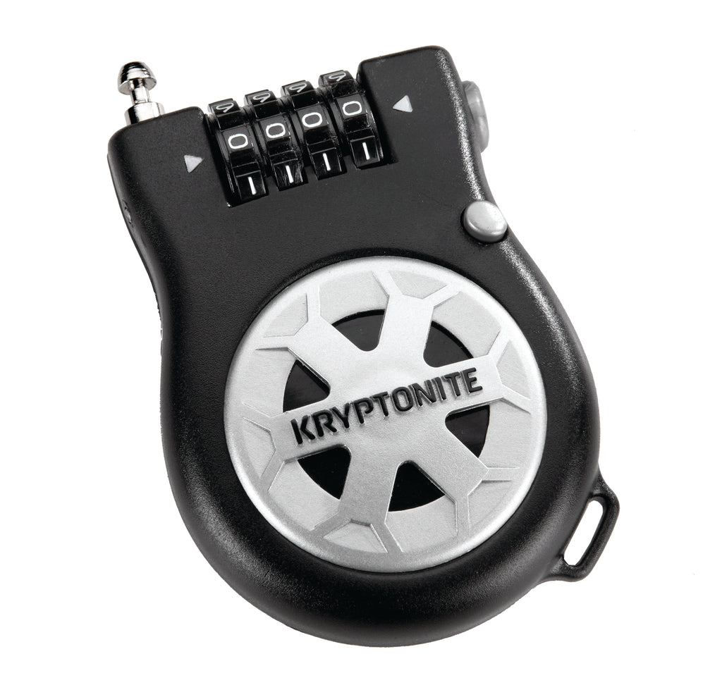 Kryptonite - Kryptonite kabelslot code r2 retractor combo