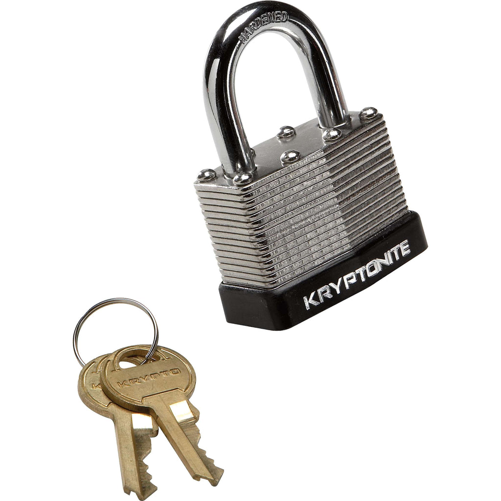 Kryptonite hangslot padlock 8 x 3 cm staal zilver zwart