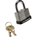 Kryptonite hangslot padlock 8 x 3 cm staal zilver zwart