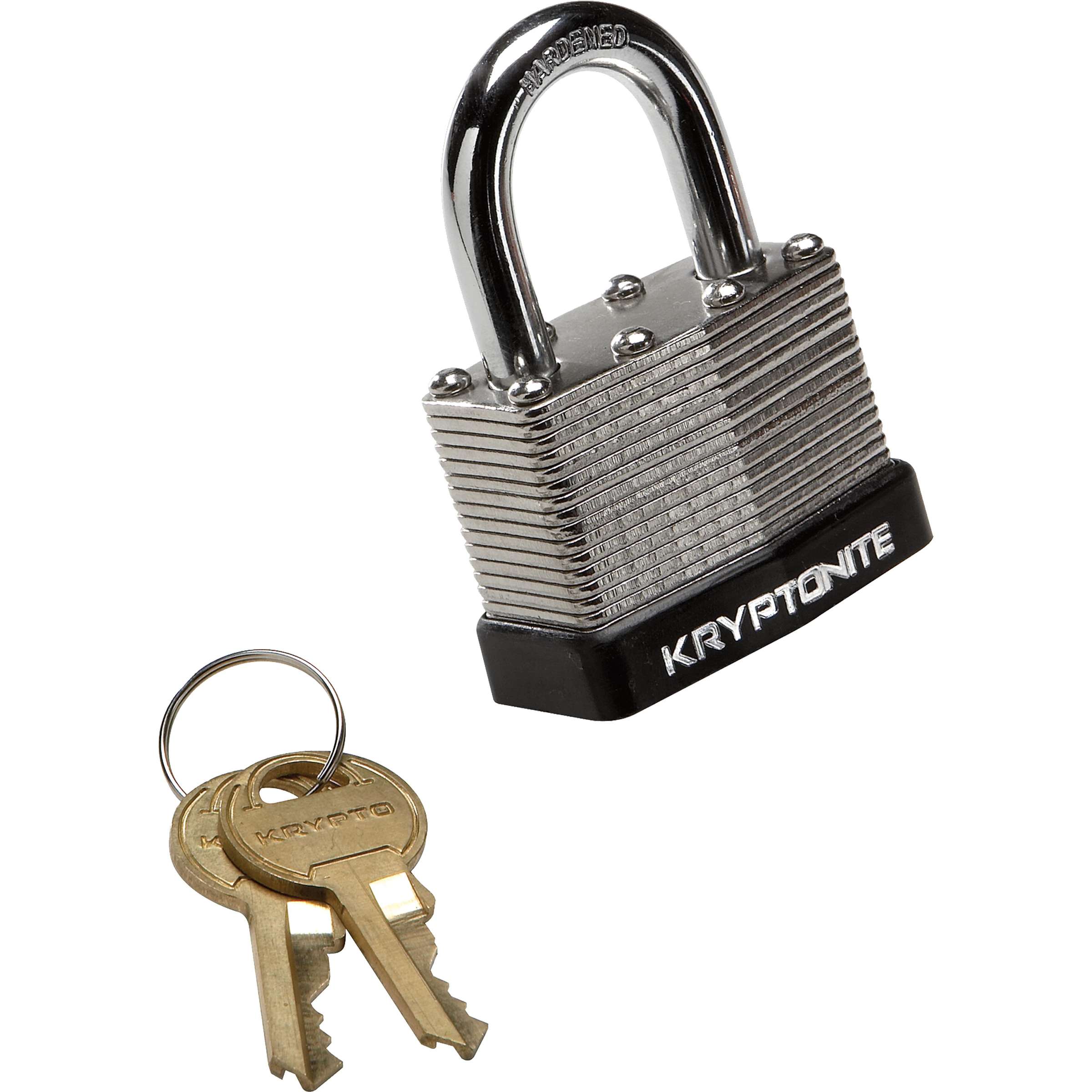 Kryptonite hangslot padlock 8 x 3 cm staal zilver zwart