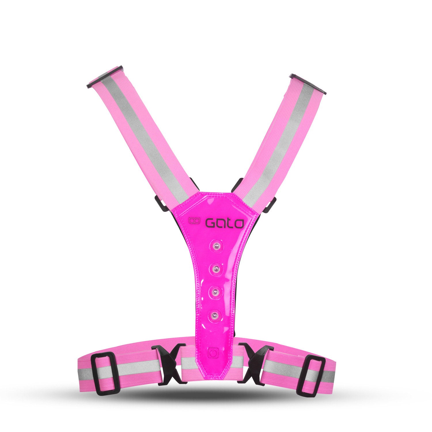 Gato - Gato safer sport led vest hot pink one size