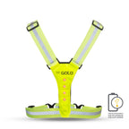 Gato Safer sport vest led usb neongeel one size