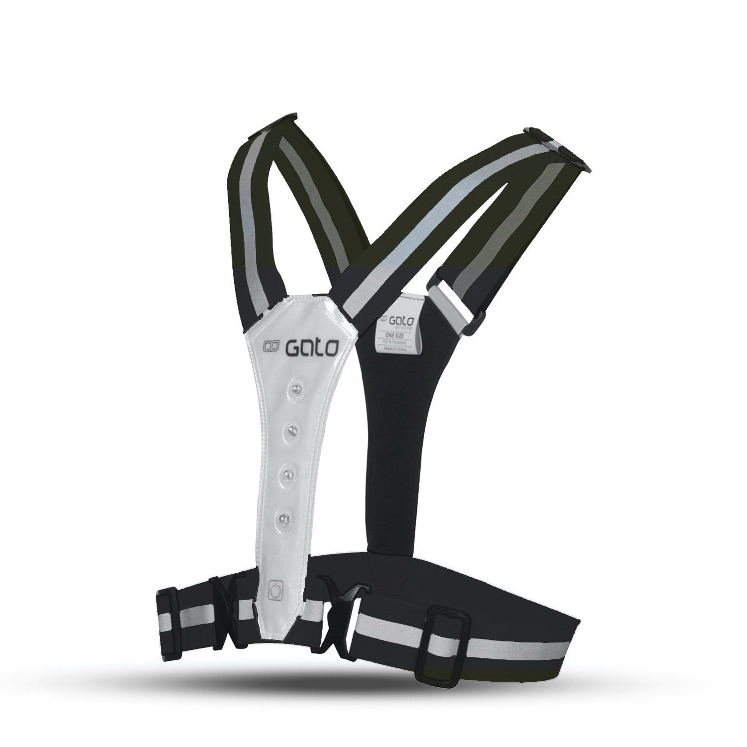 Gato - Gato safer sport led vest antracite one size
