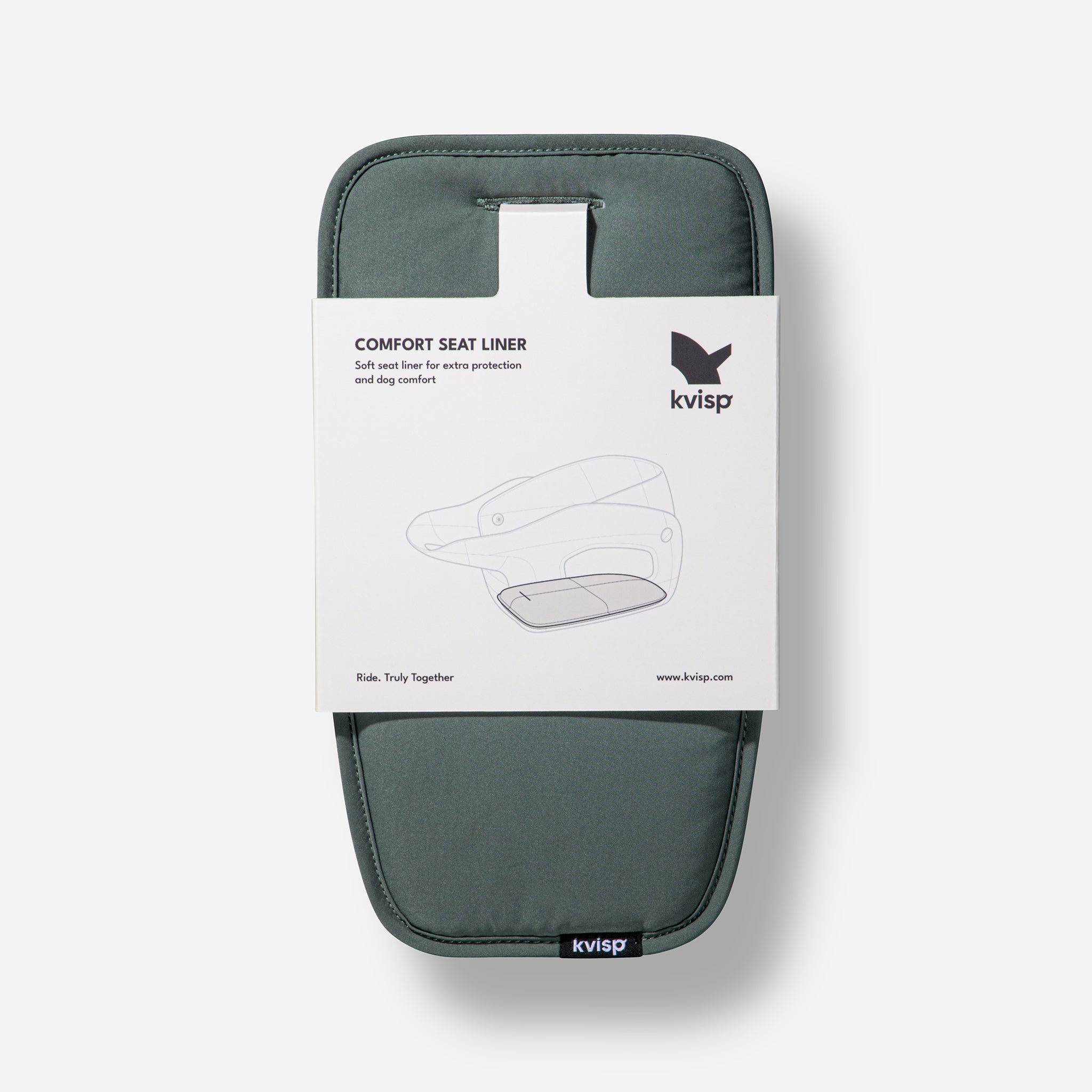 Kvisp comfort seat liner forest green