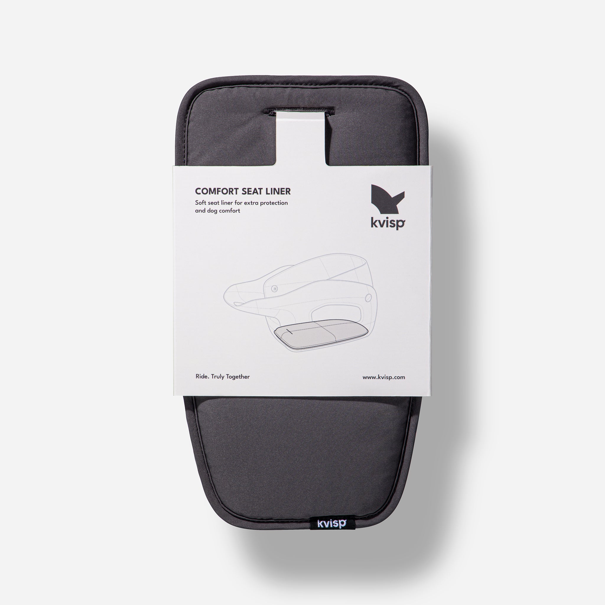 Kvisp comfort seat liner midnight gray