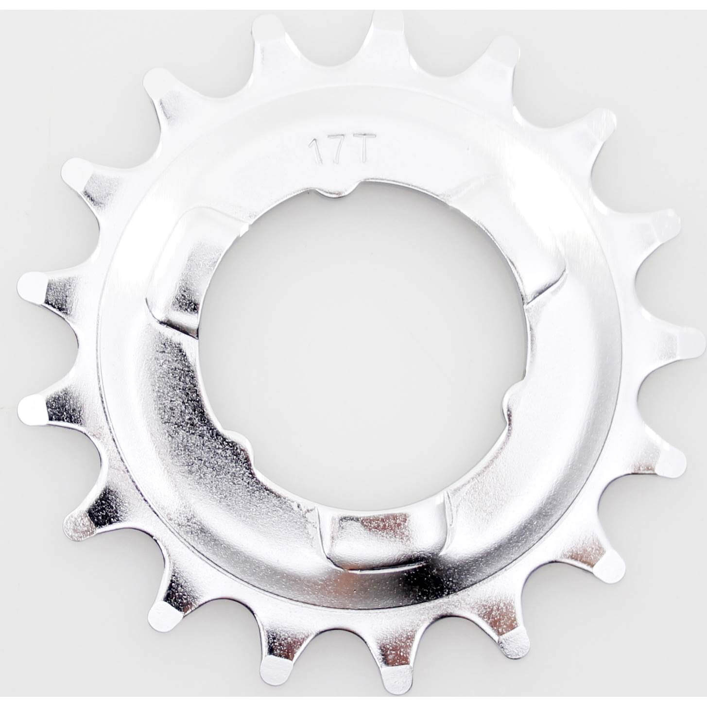 - tandwiel 17t bol 3/32 chroom