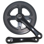 Hulzebos cycle parts b.v. lasco crankset 32t 155mm dubbele beschermrand zwart