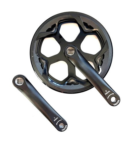 Fat - Fat Crankstel 48t 150mm + kettingrand dubbel o.a. v8 v20 bike