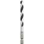 KWB Houtspiraalboor met zeskanthouder 1 4'', 3mm