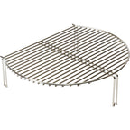 Kamado joe grillvergroter voor classic grillrooster (zilver)