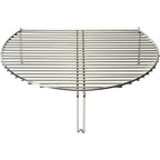 Kamado joe grillvergroter voor classic grillrooster (zilver)
