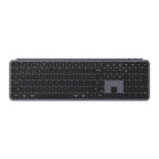 Keychron b6 pro-k1, toetsenbord (zwart, us lay-out, scissor switches, abs, 2.4 ghz | bluetooth 5.2 | usb-c)