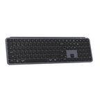 Keychron b6 pro-k1, toetsenbord (zwart, us lay-out, scissor switches, abs, 2.4 ghz | bluetooth 5.2 | usb-c)