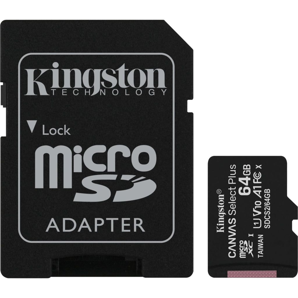 Kingston Canvas Select Plus microSD Card 64 GB